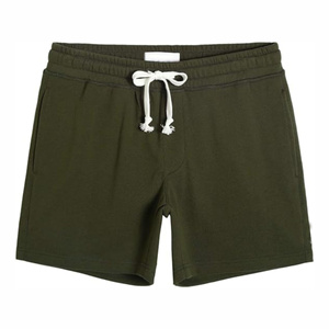 Shorts vintage streetwear pour hommes, personnalisés, au-dessus du genou, en molleton de coton doux, taille à cordon, fabricant OEM, AI-SH-43 - Product Image 1
