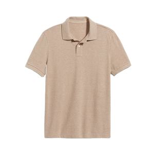 Nouveau gros hommes pour Polo T-Shirt Logo personnalisé été uniforme Golf chemise 100% coton solide motif tricoté - Product Image 5