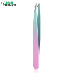 Juego de Pinzas para Cejas para Mujer, Precisión para Cejas con Pinzas Curvas, Instrumentos Quirúrgicos, Pinzas Finas para Vello Facial Encarnado - Product Image 6