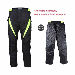 Pantalones de Motociclismo de Cuero Hechos a Medida para Hombre - Invierno, Talla Grande, Impermeables, Resistentes al Viento y Transpirables - Product Image 2