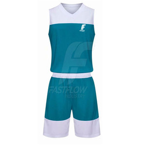 Uniforme de Baloncesto Personalizado para Hombre Adulto, Logotipo Personalizado, Calidad Premium OEM, FASTFLOW INDUSTRY, Poliéster Transpirable de Secado Rápido - Product Image 2