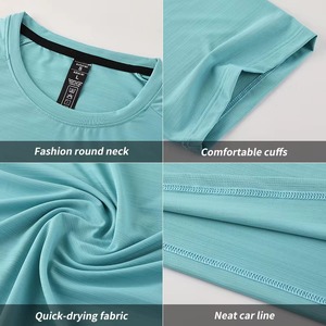 Custom Fitness Clothing Manufacturer <b>Compression</b> Gym Performance T <b>Shirt</b> Cotton Polyester Spandex Embroidery Printing OEM ODM - Product Image 6