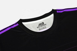 Uniforme de fútbol personalizable unisex conjunto transpirable ligero de secado rápido camiseta de fútbol pantalones cortos nombre Número impresión personalizado - Product Image 2