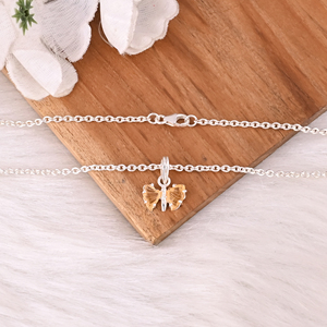 Collar de Turmalina Natural con Cadena, Fabricante y Proveedor de Joyería, Hecho a Mano, Chapado en Plata, Plata 925, Joyería Fina - Product Image 2