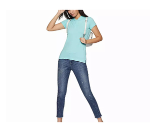 Polo de Alta Calidad, Liso, Casual, para Golf, con Logotipo Personalizado, Polo Sencillo para Mujer - Product Image 4