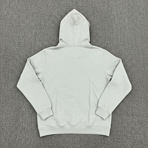 Sweat à capuche surdimensionné pour homme, 100% coton molletonné 580g, logo brodé personnalisé, coupe épaule tombante, coupe-vent, écologique, 2 pièces - Product Image 3