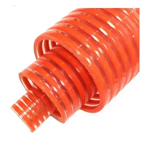 Manguera de PVC Corrugada Flexible Roja, de Uso Industrial, Alta Presión, Ligera, en Forma de Espiral, Marca Flexima, Modelo PVC para Succión de Vino - Product Image 4