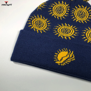 New Style 100% Cotton Breathable <b>Beanie</b> Hats with 3D Embroidery Best Quality Winter Unisex Caps for Sale - Product Image 5