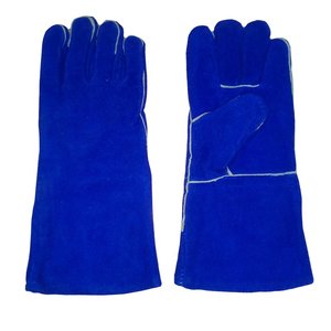 Gants de soudage pour les travailleurs du métal, protection contre la chaleur, protection contre les éclaboussures de métal fondu, type B, doublure en coton, tailles personnalisables, soudage - Product Image 6