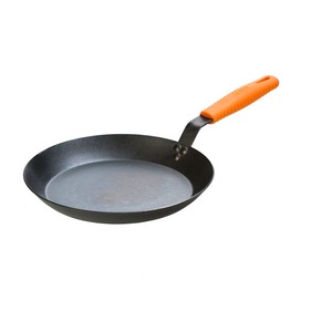 Stainless Steel Frying <b>Pan</b> Round Minimalist Design Plastic <b>Handle</b> Durable For Gas And Induction Cooker Hand Wash Only - Product Image 2