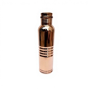 Factory High Selling Eco-Friendly Copper Water Bottle <b>Tea</b> <b>Infuser</b> Dishwasher Safe Table Decor Lunch Drinkware High Standard Lid - Product Image 3