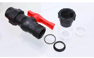 3/4 Inch Pn10 Zuur-En Alkalibestendig Loodgietersmateriaal Corrosiebestendig Watertoevoer Nul Lekkage Pp T-Type Klep - Product Image 6