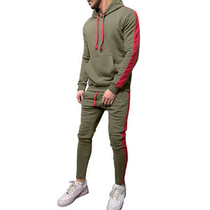 Unisex Winter Solid Pattern Slim Fit Custom Hoodie <b>Jumpsuit</b> Set Breathable Eco-Friendly Heavyweight Quick Dry Streetwear <b>Velour</b> - Product Image 2