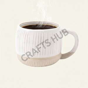 CRAFTS HUB Taza de Cerámica Ecológica Personalizable de 200-400 ml con Patrón Clásico de Mármol, Apta para Lavavajillas y Microondas, Caja de Regalo - Product Image 3