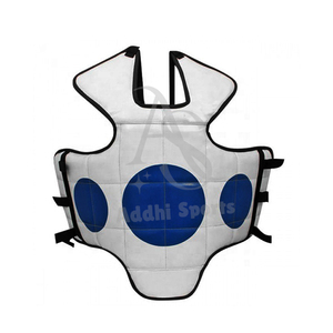 <b>Secure</b> Fit Pu Leather Chest Protector for Men Durable Full Coverage Customizable Lightweight Eco-friendly Martial Arts <b>Equipment</b> - Product Image 1