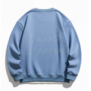 Sudadera Casual de Invierno para Hombre, Tejida, 100% Algodón, Diseño Minimalista de Color Sólido, Ecológica y Transpirable para Atuendos Diarios Modernos - Product Image 2
