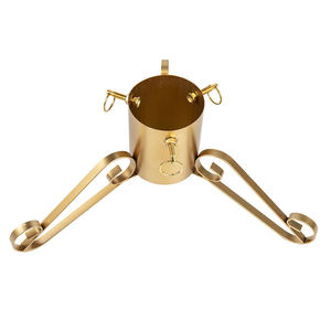 Support de sapin de Noël en métal véritable, ornement circulaire – Design personnalisé durable, couleur au choix, qualité supérieure, prix de gros usine - Product Image 5