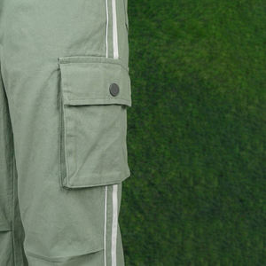 Pantalon cargo de sport OEM, taille mi-haute, avec cordon de serrage, respirant, imperméable, écologique, coupe droite classique, style streetwear - Product Image 5