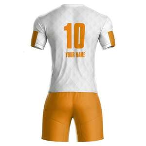 Tenue de football personnalisée pour hommes, ensembles de maillots de football 100% respirants de haute qualité, ensemble d'uniformes de football pour équipe - Product Image 2