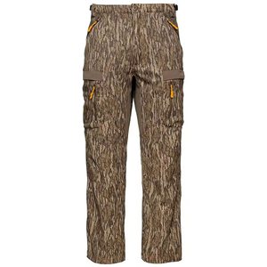 Pantalon cargo camouflage pour homme, coupe droite, respirant, taille haute, style safari, vêtements d'extérieur pour l'automne - Product Image 1