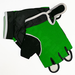 Gants de musculation professionnels Vivid Greens avec rembourrage amélioré de la paume |   Poignée antidérapante de qualité supérieure pour un équipement de musculation ultime - Product Image 6