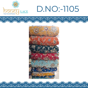 Tissu non tissé Fendy brodé, doux au toucher, respirant, antistatique, anti-déchirure, pour vêtements de mariage, décoration intérieure, style élégant, pour garçons - Product Image 2