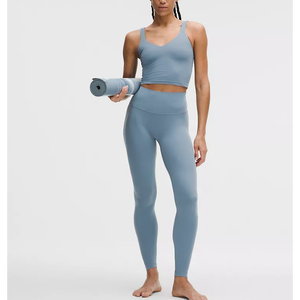 Conjunto de Yoga y Ejercicio al por Mayor, Reversible, Transpirable, Ecológico, Suave al Tacto, Absorbente de Sudor, con Estampado Animal y Logotipo Personalizado - Product Image 3