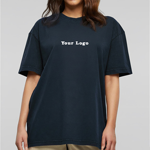 Nueva Camiseta de Verano para Mujer, Estilo Casual, Corte Regular, 100% Algodón Grueso, Cuello Redondo, Manga Corta, con Apliques Estampados - Product Image 1