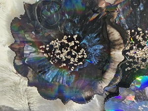 Customized Resin <b>Coaster</b> Eco-Friendly Reusable Luxury Design Style Round Pattern <b>Coasters</b> <b>Drink</b> Use Home Wedding Table - Product Image 2