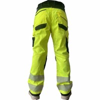 Güvenlik İş Pantolonları Çok Cepli Esnek Pantolonlar Toptan Unisex Yüksek Kalite Özelleştirilebilir Yüksek Görünürlüklü Nefes Alabilen Satılık