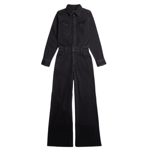 Combinaison en jean pour femme, décontractée, mignonne, respirante, broderie, coupe classique, style western, une pièce, utilitaire, vente en gros - Product Image 1