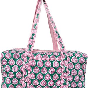 Nuevas Bolsas de Viaje Acolchadas de Algodón Hechas a Mano, Ligeras, Personalizables, Duraderas, Ecológicas, de Gran Capacidad, con Cierre de Cremallera - Product Image 5