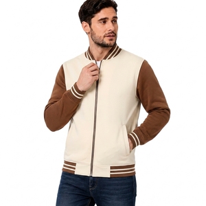 Chaqueta Bomber con Cierre Completo para Hombre, Fabricante de Ropa Exterior de Marca Privada OEM ODM - Product Image 1