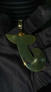 จี้รูปตัวอักษร J เงินแท้ 925 ประดับเพชรโมอิสซาไนต์ สไตล์ฮิปฮอป สำหรับผู้ชายและผู้หญิง เครื่องประดับหรูหรา - Product Image 4