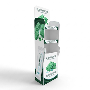 Custom PVC Floor Standing Display Rack Retail Promotion Display <b>Stand</b> for Supermarket Store Shopping Mall Exhibition - Product Image 1