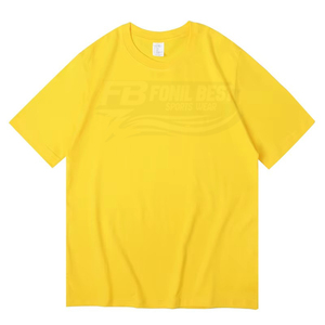 Camiseta de Manga Corta para Hombre, Cuello Redondo, 100% Algodón, Tejido de 180g, Transpirable, Impresión Personalizada, Logotipo en la Parte Delantera, Corte Regular - Product Image 5