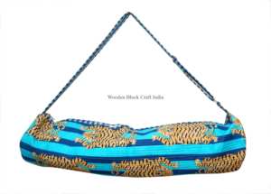 Bolsas de yoga de algodón 100% hechas a mano, nuevas bolsas de yoga de diseño ecológico para hombre y mujer, bolsas de yoga de cáñamo. - Product Image 6