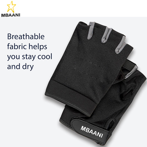Guantes Clásicos sin Dedos, Ligeros, para Fitness y Levantamiento de Pesas, para Entrenamiento - Product Image 6