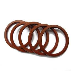 Poignée en bois écologique solide pour sacs, artisanat en bambou et en bois fait à la main pour les cadeaux et les travaux manuels - Product Image 2