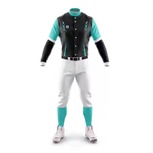 Uniforme de baseball pour hommes le plus vendu, uniforme de baseball personnalisé avec logo, uniforme d'équipe, uniforme de baseball - Product Image 1