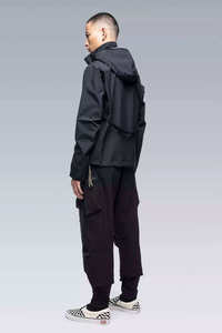 Men's Waterproof Techwear <b>Jacket</b> Urban Streetwear Tactical Windbreaker Cyberpunk Functional Multi-pocket Hooded Darkwear Coat - Product Image 4