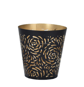 High Quality Copper Finished Metal Tealight Votive Candle Holder Handcrafted <b>Christmas</b> <b>Outdoor</b> <b>Lighting</b> Bucket Home <b>Decor</b> Design - Product Image 1