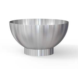 Grand saladier en aluminium pour soupes, salades, currys et autres plats variés, idéal pour les grandes quantités. - Product Image 4