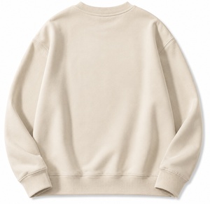 เสื้อสเวตเชิ้ตคอกลมสีครีมสำหรับผู้ชาย ทรงปกติ พิมพ์ลายตัวอักษร เสื้อสวมหัวลำลอง ใส่ได้ในฤดูใบไม้ร่วง - Product Image 6
