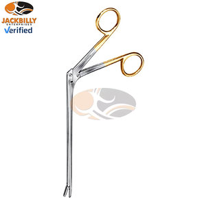 JACKBILLY Rongeur Manual de Acero Inoxidable de Alta Calidad con Ángulo de 45 Grados para Disco Intervertebral, Eje de Mordida de 2 x 10 mm, 7 Pulgadas - Product Image 3