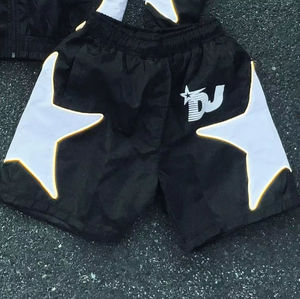 Premium Quality Custom Comfortable Tracksuit <b>Wind</b> <b>Breaker</b> Zip up Hoodie and Shorts Set Plain Windbreaker Short Set for Men - Product Image 4