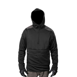Sweat à capuche de moto pour homme, homologué, avec doublure polaire intégrale et protections intégrées - Product Image 1