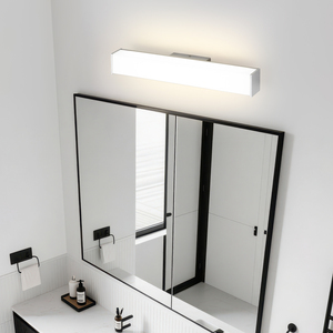 Home Decor Luxury Modern Indoor Villa Stainless Steel Body <b>LED</b> Wall Lamp Hotel <b>Vanity</b> 8W Mirror Lamps Bathroom Light 3-Year - Product Image 3