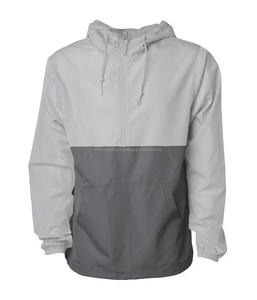 Custom Made Winter Men's Hooded Windbreaker <b>Jackets</b> with Embroidery on Front Waterproof & Breathable - Product Image 2
