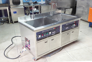 เครื่องล้างจานอัลตราโซนิกเชิงพาณิชย์ราหม่า RB-1500S 9500W เครื่องล้างจานอุตสาหกรรมสำหรับครัวร้านอาหาร - Product Image 3